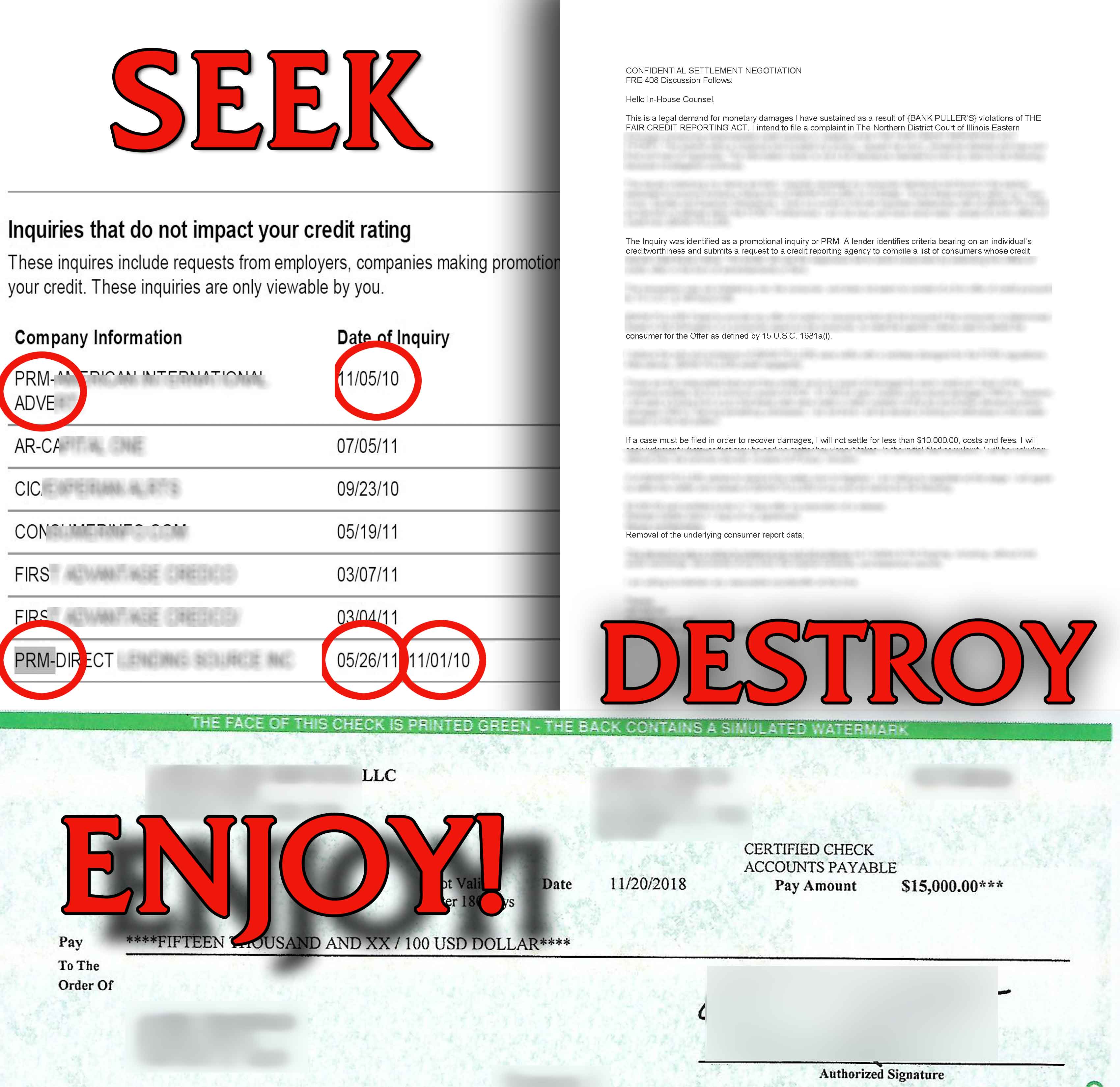 Seek, Destroy & Enjoy! course artwork